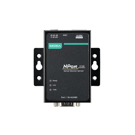 Moxa 40145M Nport Device Server 12-48Vdc Nport 5110 NEW 1-Port Rs-232 Inkl 