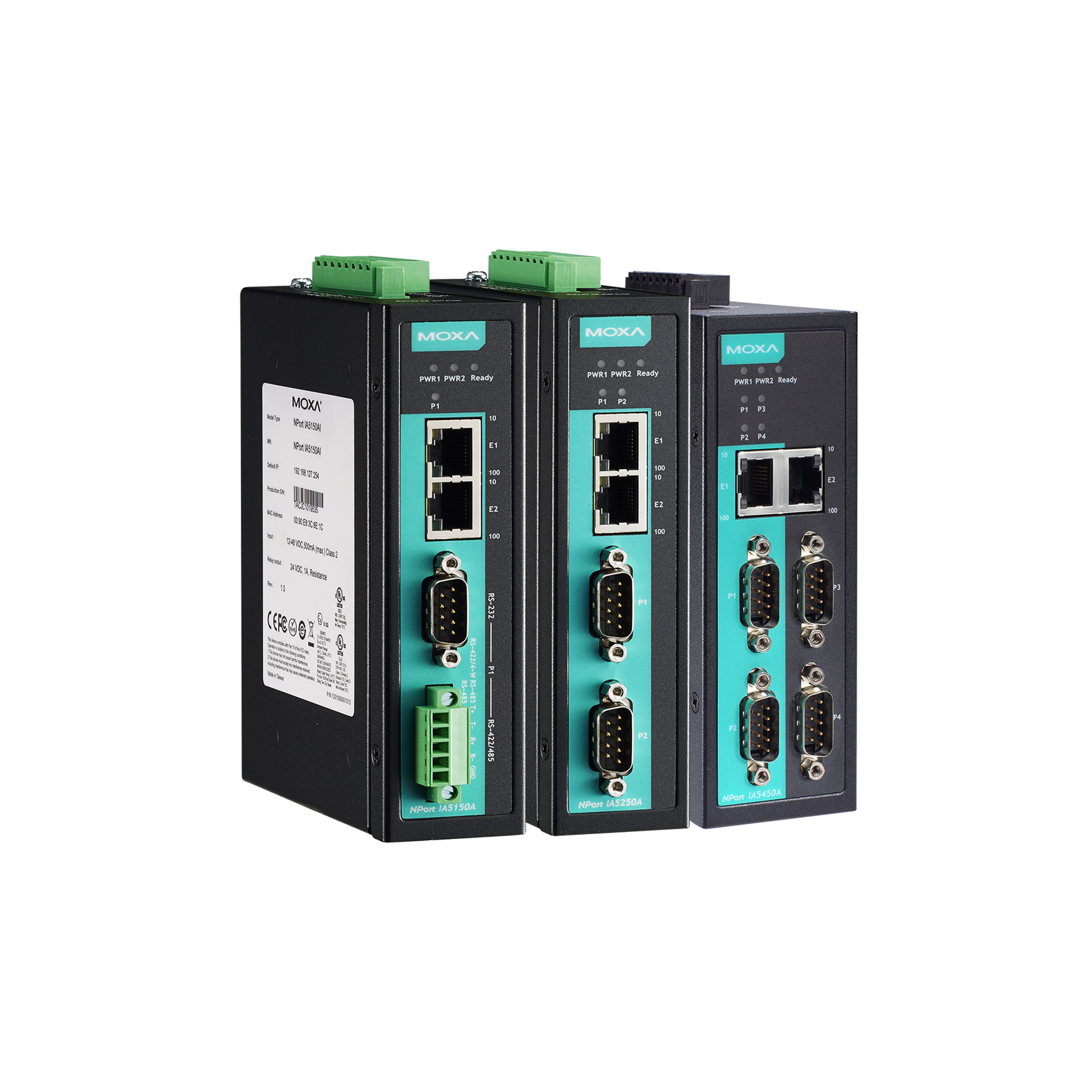 NPort IA5000A Series - Industrial Device Servers | MOXA