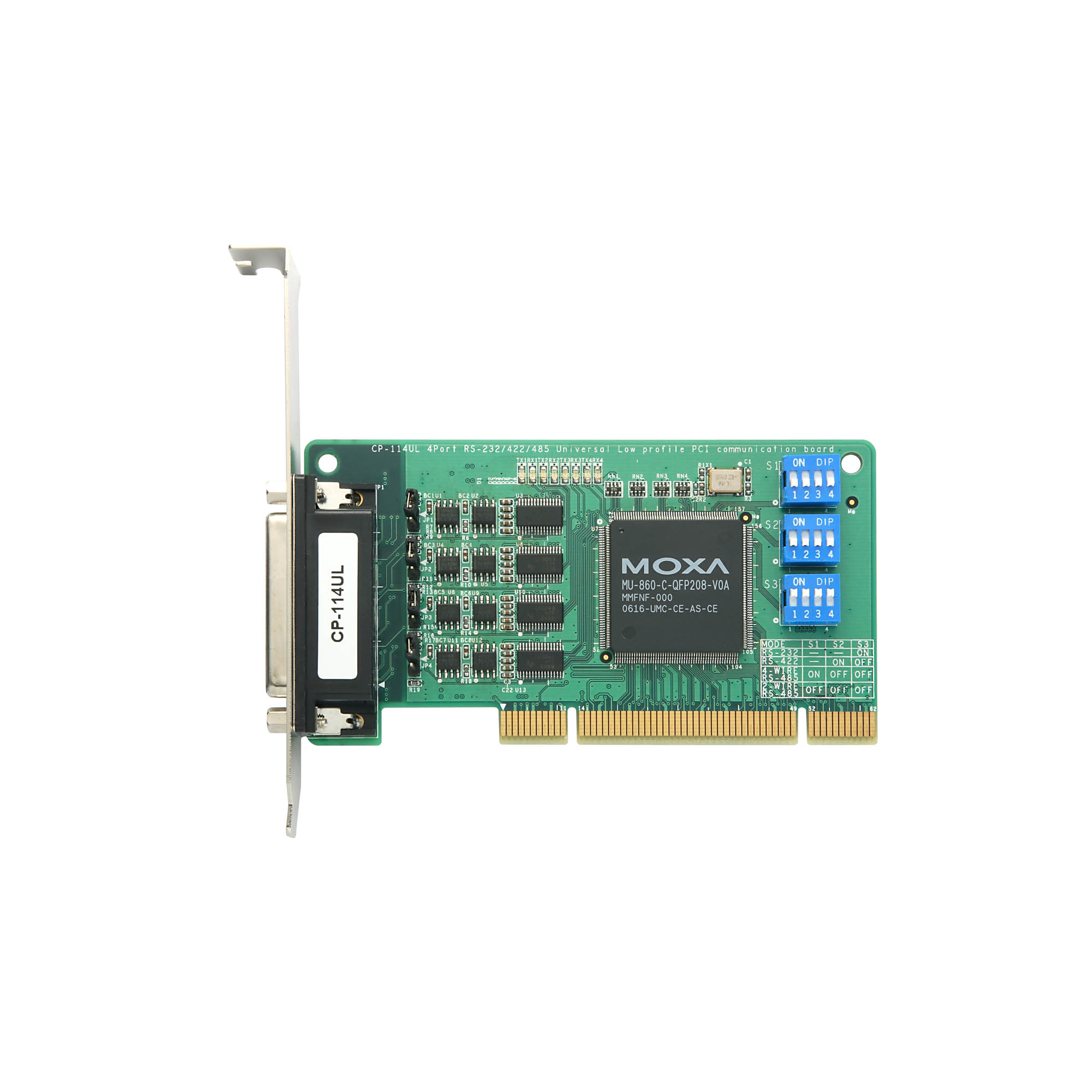 CP-114UL 系列- PCIe/UPCI/PCI 串列卡| MOXA